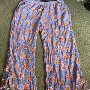 Rachel Multicolor Floral Pants